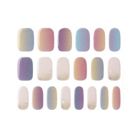 Crystal Nails Gel effect nail laquer strips 4.