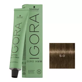   Schwarzkopf Igora Zero Amm ammóniamentes krémhajfesték 60 ml - 5-0