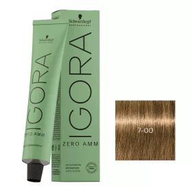   Schwarzkopf Igora Zero Amm ammóniamentes krémhajfesték 60 ml - 7-00