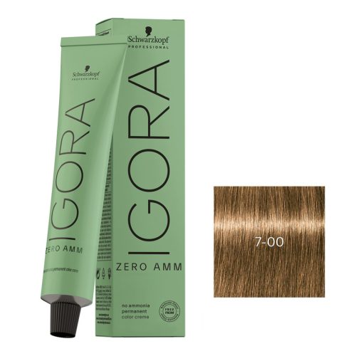 Schwarzkopf Igora Zero Amm ammóniamentes krémhajfesték 60 ml - 7-00