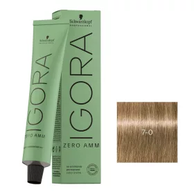   Schwarzkopf Igora Zero Amm ammóniamentes krémhajfesték 60 ml - 7-0
