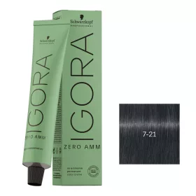   Schwarzkopf Igora Zero Amm ammóniamentes krémhajfesték 60 ml - 7-21
