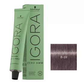   Schwarzkopf Igora Zero Amm ammóniamentes krémhajfesték 60 ml - 8-19