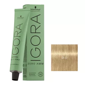   Schwarzkopf Igora Zero Amm ammóniamentes krémhajfesték 60 ml - 9-0