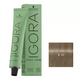   Schwarzkopf Igora Zero Amm ammóniamentes krémhajfesték 60 ml - 9-42