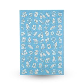 Crystal Nails körömmatrica  3D - snow much fun