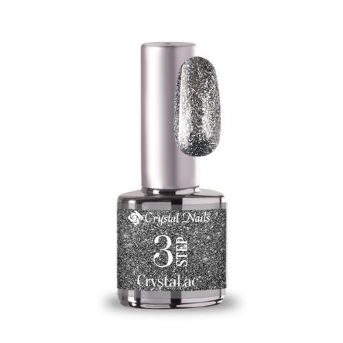 Crystal Nails 3 STEP CrystaLac - 3S205 (4ml) - Full platinum