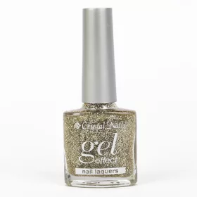 Crystal Nails Gel Effect körömlakk 44 - Glitter gold 10ml
