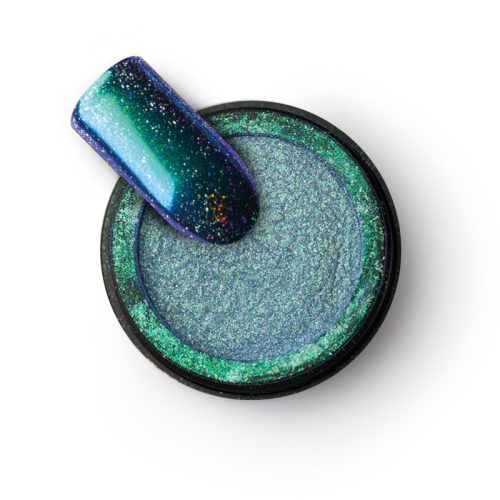 BrillBird Diamond holo króm por - turquoise