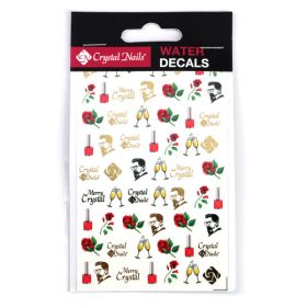   Crystal Nails Jákob Zoli inspirálta köröm matrica - arany