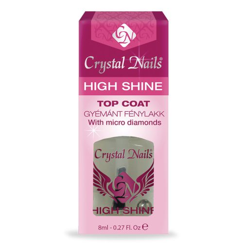 Crystal Nails High Shine - Magasfény - 8ml (megújult)