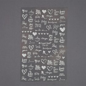 Crystal Nails Köröm matrica (CN-07)