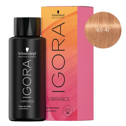 Schwarzkopf Igora Vibrance tartós hajszínező 60ml - 9,5-47