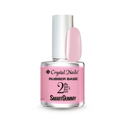 Crystal Nails 2S SmartGummy Rubber base gel - Nr1 Baby pink 13ml