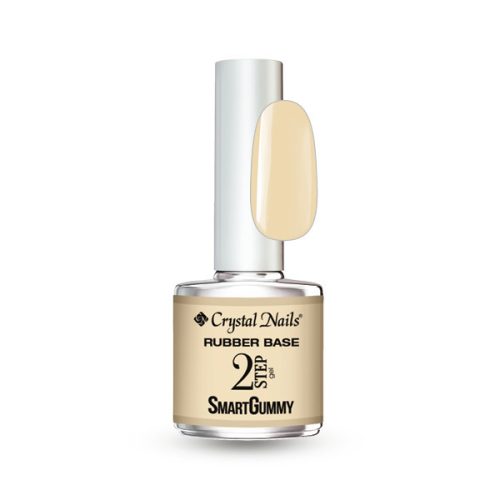 Crystal Nails 2S SmartGummy Rubber base gel - Nr57 Milky Ecru 8ml