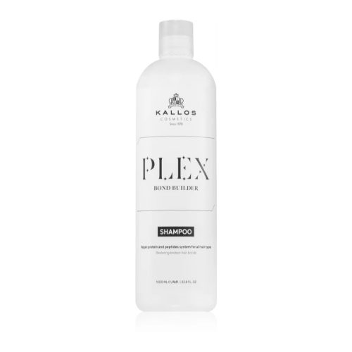 Kallos Plex Bond Builder sampon növényi proteinnel és Peptid komplex-szel 1000 ml