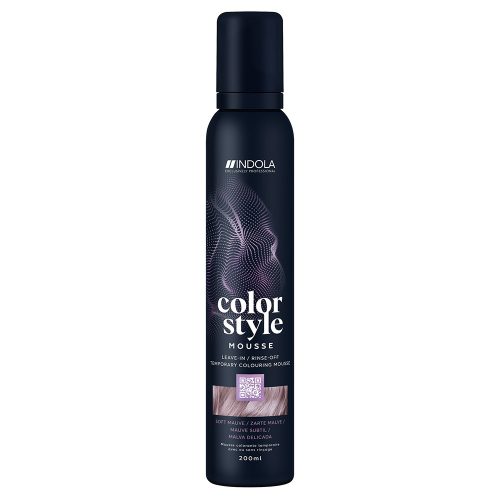 Indola Color Style Mousse 200ml - Soft Mauve