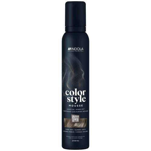 Indola Color Style Mousse 200ml - Dark Ash