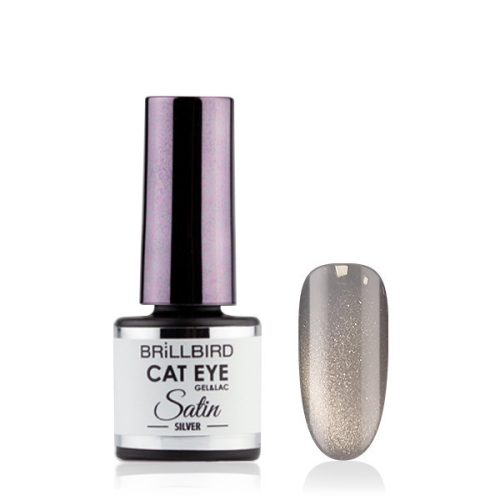 BrillBird CAT EYE SATIN - Silver 4ml