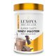 Luxoya Whey Protein - Tejsavó fehérje italpor 450g PET - Dupla csokoládé ízű