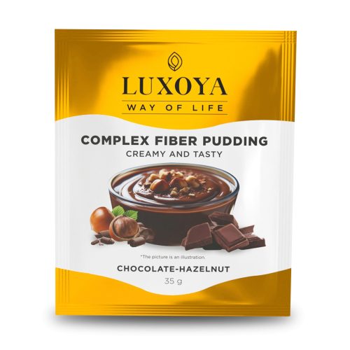 Luxoya Complex Fiber Pudding - Rost puding 35g - Csokoládé-Magyoró ízű