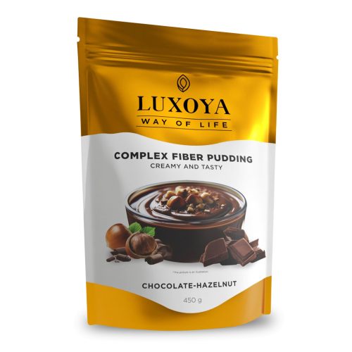 Luxoya Complex Fiber Pudding - Rost puding 450g DOY - Csokoládé-Magyoró ízű