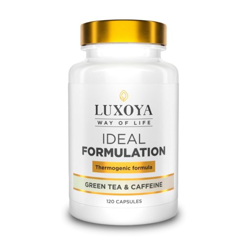 Luxoya Ideal Formulation - Thermogenic Formula Zöld teával, Fahéjjal, Kapszaicinnel -120db kapszula