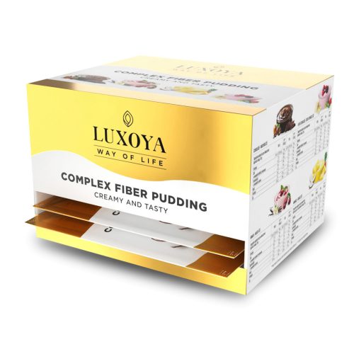 Luxoya Complex Fiber Pudding - Rost puding - Collection Box / Gyűjtődoboz 8x35g (2db / íz)