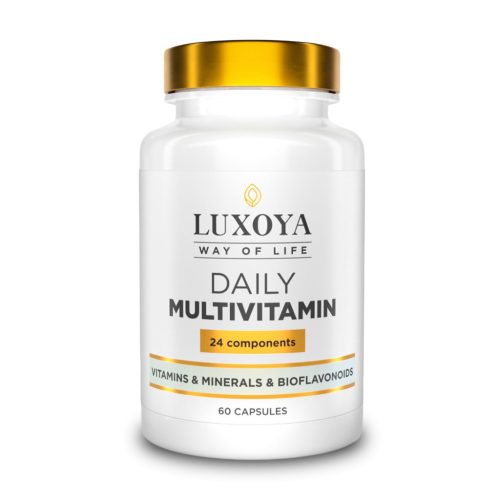 Luxoya Daily Multivitamin - 24 Aktív Hatóanyaggal - 60db kapszula