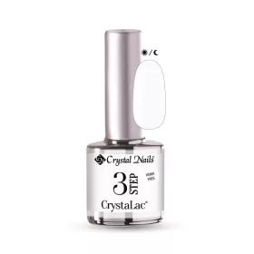   Crystal Nails TPO FREE 3 STEP HEMA Free CrystaLac - Glowy White (8ml)