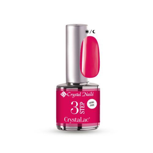Crystal Nails 3 STEP HEMA Free CrystaLac - HF3SG4 (4ml) - Glowy Magenta