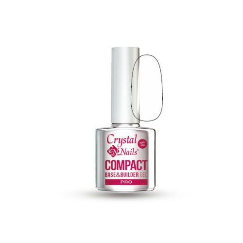 Crystal Nails Compact Pro HEMA Free Base Gel Clear - 4 ml
