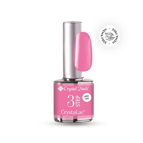Crystal Nails 3 STEP HEMA Free CrystaLac - HF06 (8ml) - Barbie Pink
