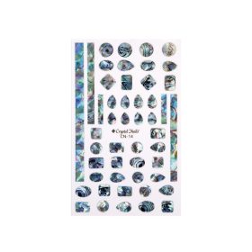 Crystal Nails körömmatrica  (CN-14)