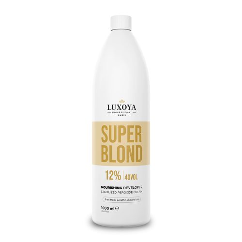 Luxoya SuperBlond Nourishing Developer Előhívó folyadék (OXI) vol. 40 (12%) - 1000 ml