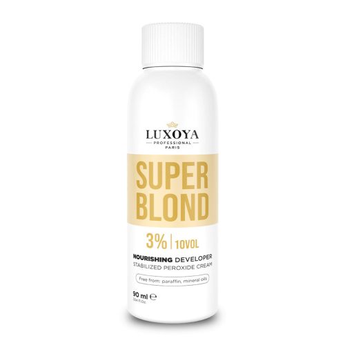 Luxoya SuperBlond Nourishing Developer Előhívó folyadék (OXI) vol. 10 (3%) - 90 ml