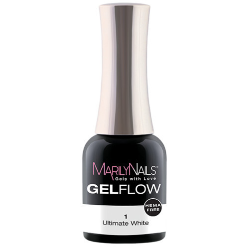 MarilyNails GelFlow - Hema Free 1 7 ml (Ultimate White)