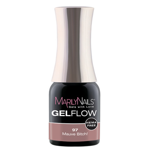 MarilyNails GelFlow - Hema Free 97 4 ml (Mauve Bitch!)