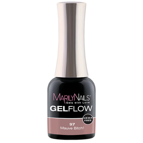 MarilyNails GelFlow - Hema Free 97 7 ml (Mauve Bitch!)