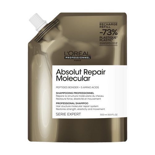 L'Oréal Professionnel Serie Expert Absolut Repair Molecular sampon utántöltő 500 ml