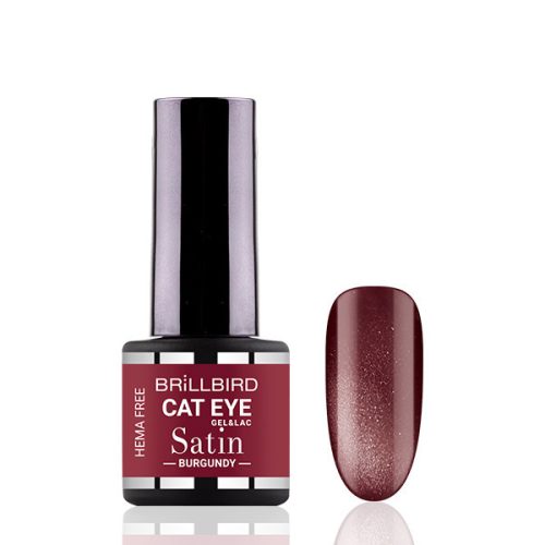 BrillBird CAT EYE SATIN - Burgundy 4 ml