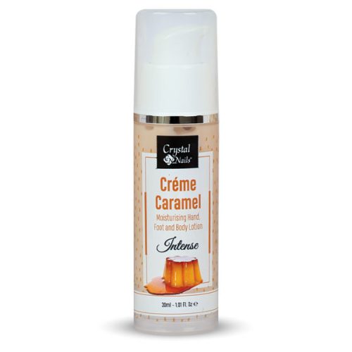 Crystal Nails Moisturising Hand, Foot and Body Lotion - Créme Caramel - Intense 30 ml