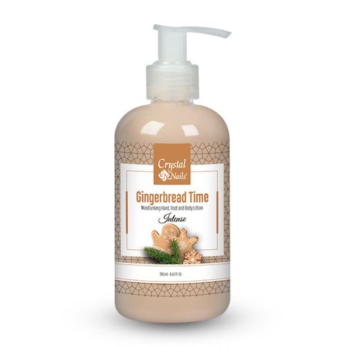 Crystal Nails Moisturising Hand, Foot and Body Lotion - Gingerbread Time - Intense 250 ml