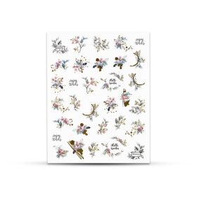 Crystal Nails körömmatrica  3D (CN-17)