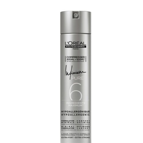 L'Oréal Professionnel Infinium Pure hipoallergén hajlakk extra erős fixáló hatású 300 ml