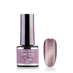 BrillBird TPO FREE HEMA Free CAT EYE SATIN - Violet 4 ml