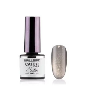 BrillBird TPO FREE HEMA Free CAT EYE SATIN - Silver 4 ml