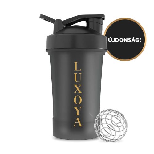 Luxoya Rugós Shaker - Fekete
