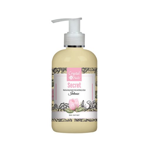 Crystal Nails Moisturising Hand, Foot and Body Lotion - Secret - Intense 250 ml