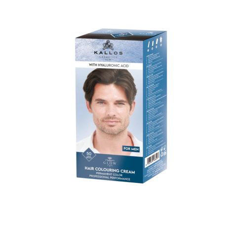 GLOW Tartós Krémhajfesték - 50 világos barna 60 ml